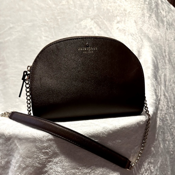 Kate Spade Brown Perry Leather Dome Shoulder Bag - Picture 1 of 7